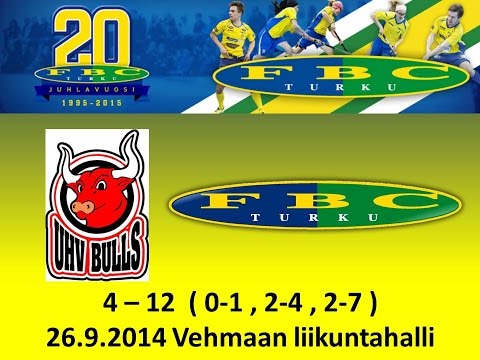 UHV BULLS - FBC TURKU  maalikooste 26.9.2014