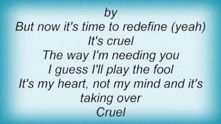 Human Nature - Cruel Lyrics