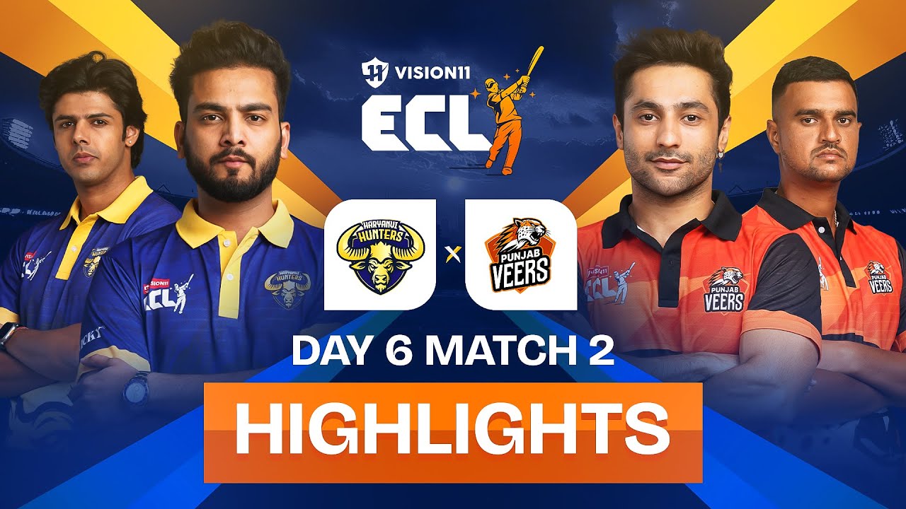 Kashish's 5 wickets in 11 balls destroys Punjab | Punjab vs Haryana | Highlights | ECLT10 | Match 13