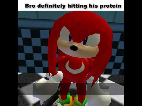 I CAN'T HIT MY PROTEIN #sonic #memes