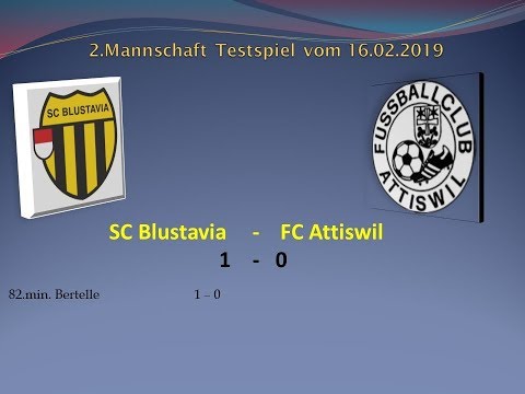 Testspiel zwööi SC Blustavia - FC Attiswil