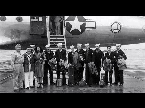 *The Ray Anthony Navy Band in WW II