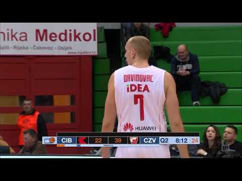 ABA Liga 2017/18 highlights, Round 11: Cibona - Crvena zvezda mts (11.12.2017)