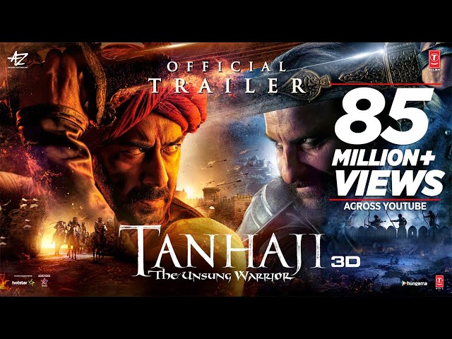 'Tanhaji: The Unsung Warrior' trailer out - Ajay Devgn leads a ‘surgical strike’ on the Mughals