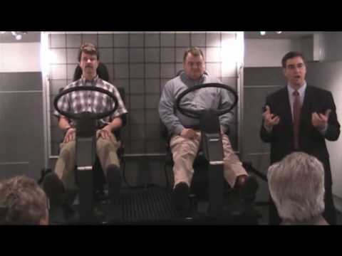 Demonstration: Bose Ride vs Air-ride seat