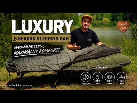 GIANTS FISHING - Spací vak 5 Season Luxury Sleeping Bag