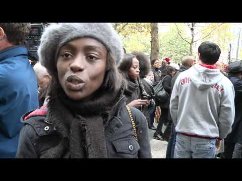 Boycott Guerlain - l'actrice Aïssa Maïga était là!