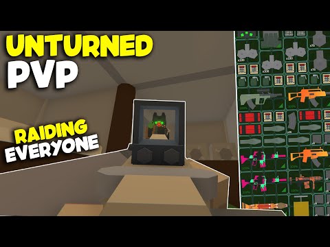 How a 7000 Hour SOLO BECOMES MOST STACKED  - Unturned PvP
