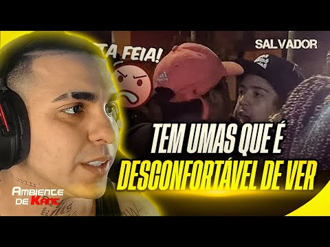 KANT REAGE A  MAIORES BRIGAS NA BATALHA DE RIMAS #1 | Ambiente de Kant