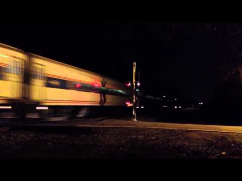 Amtrak 352 Running Through Ypsilanti