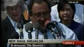 Grijalva Opposes Blue Dogs&#39; Deal on Healthcare Bill  -- Press Conf 07.30.09