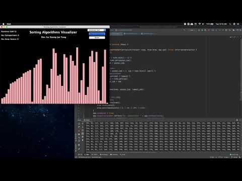 Java Sorting Algorithms Visualizer V 1 0