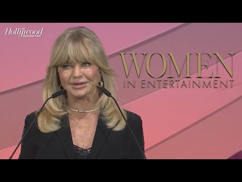 Goldie Hawn Gets Emotional Talking About Friendship With Diane Keaton | Women in Entertainment 2025