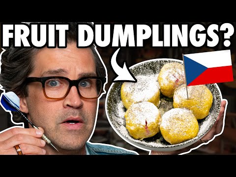 Rhett And Link Taste Dumplings From Around The World And Guess Which Country They're From