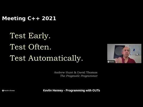 Kevlin Henney - Programming with GUTs - Meeting C++ 2021