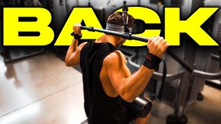 Raw Bodybuilding Back Workout To GAIN MUSCLE