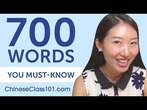 700 Words Every Chinese Beginner Must Know