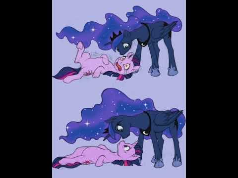 mlp comics. Prinsess Luna and Prinsess Twilight🦄