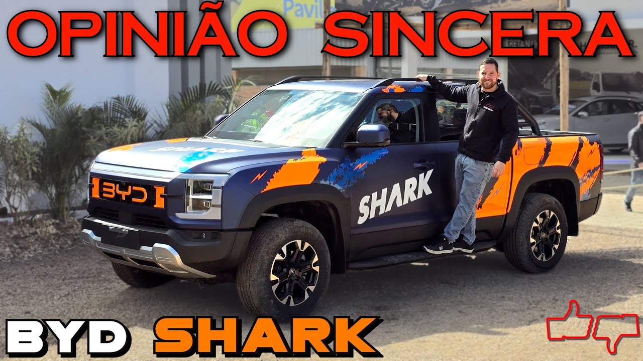 BYD Shark: Picape HÍBRIDA é BOA? Vale a PENA? Avaliação! Melhor que Hilux, S10, Ford Ranger? Preço