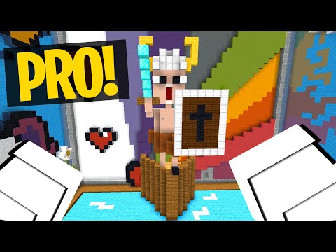GIOCHIAMO CONTRO I PRO NELLE BUILD BATTLE - MINECRAFT ITA