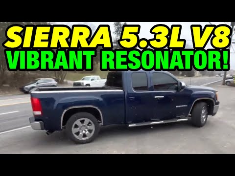 2009 GMC Sierra 5.3L V8 Exhaust w/ VIBRANT BOTTLE RESONATOR!