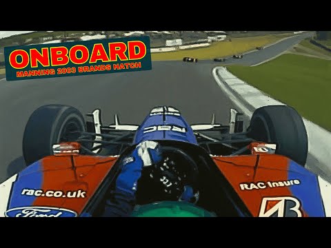 Darren Manning Onboard 2003 CART Brands Hatch