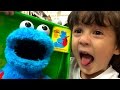 Cookie Monster Cookies Gone! Toy Hunting ...