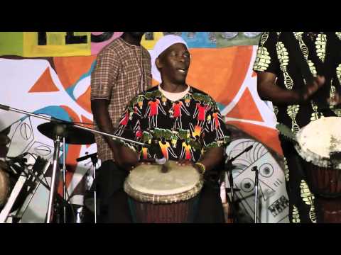 Mamady Keita tijdens het Abene festival 2012-2013 - Senegal (2)