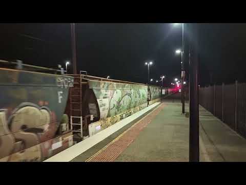 G523, X50 and G519 powering up out of the station