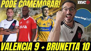 ENNER VALENCIA E BRUNETA NA LISTA DE REFORÇOS E CEBOLINHA É PRIORIDADE DO VASCO! HINESTROZA VAI SAIR