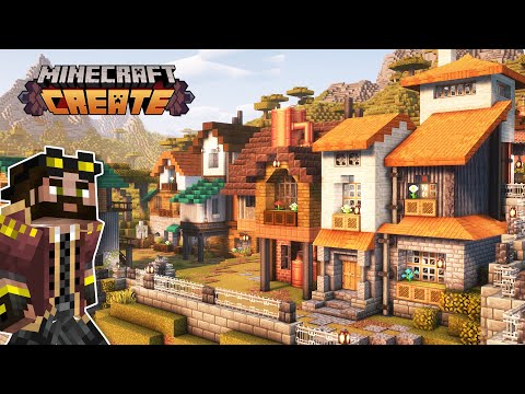 INSANE! Building an Industrial Village in Minecraft!