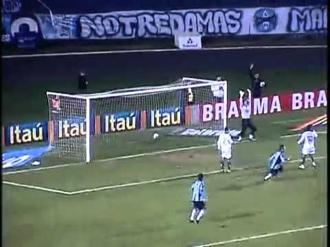 Grêmio 2x0 Goiás - Brasileirão 15.08.2010 - Gols