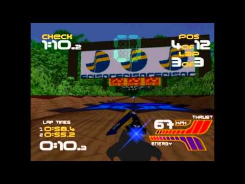 Wipeout 2097 - gameplay part 4 - VALPARAISO - gold