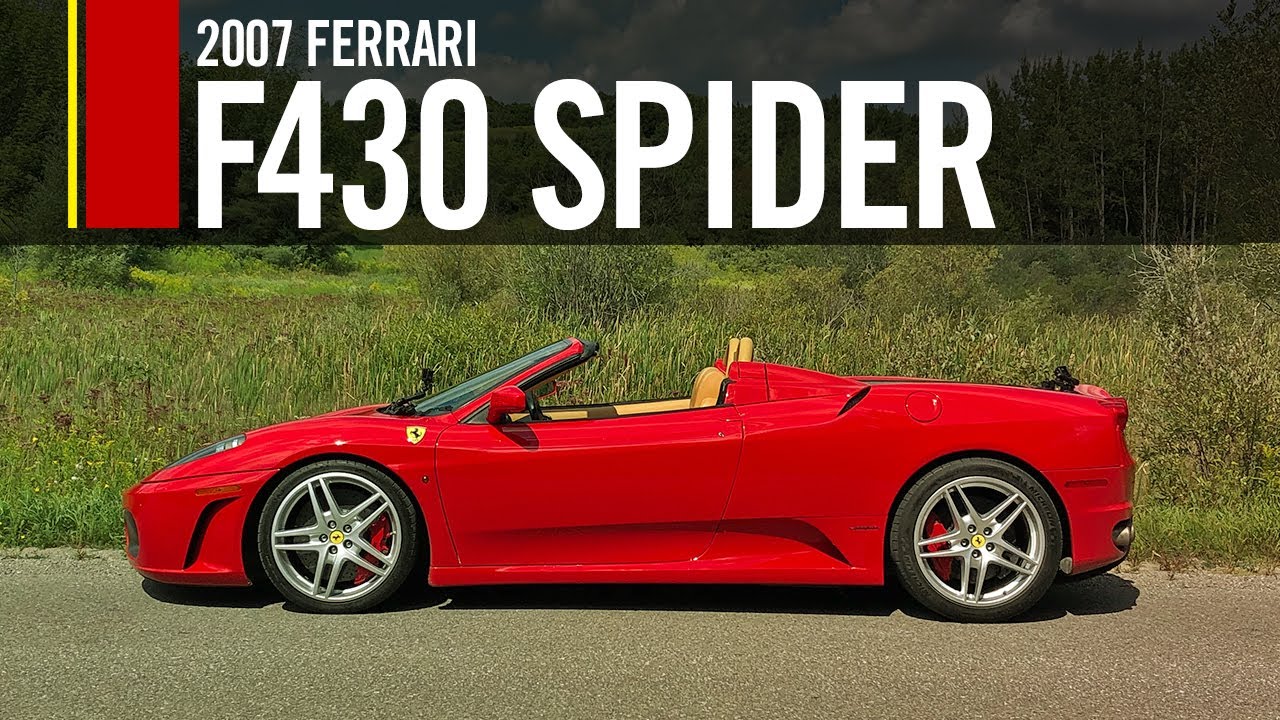 PEAK ANALOG 2007 Ferrari F430 Spider Manual Retro Review