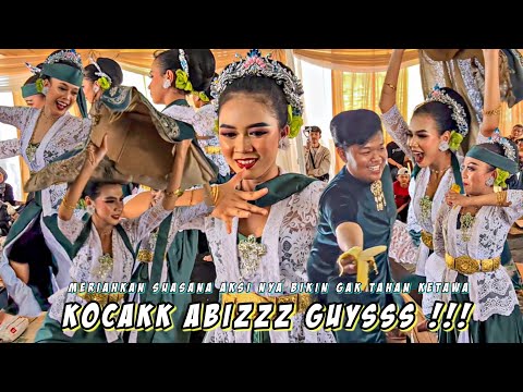 KOCAK BANGETTT GUYS!!! AKSI PARA PENARI BIKIN NGAKAK TERUSSS - Babajidoran Guyon Wargi Grup