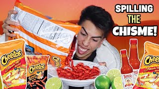 SPICY AF HOT CHEETO MUKBANG!! | Louie&#39;s life