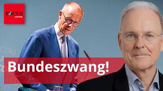 Merz spricht harte Drohung gegen Siegmund aus