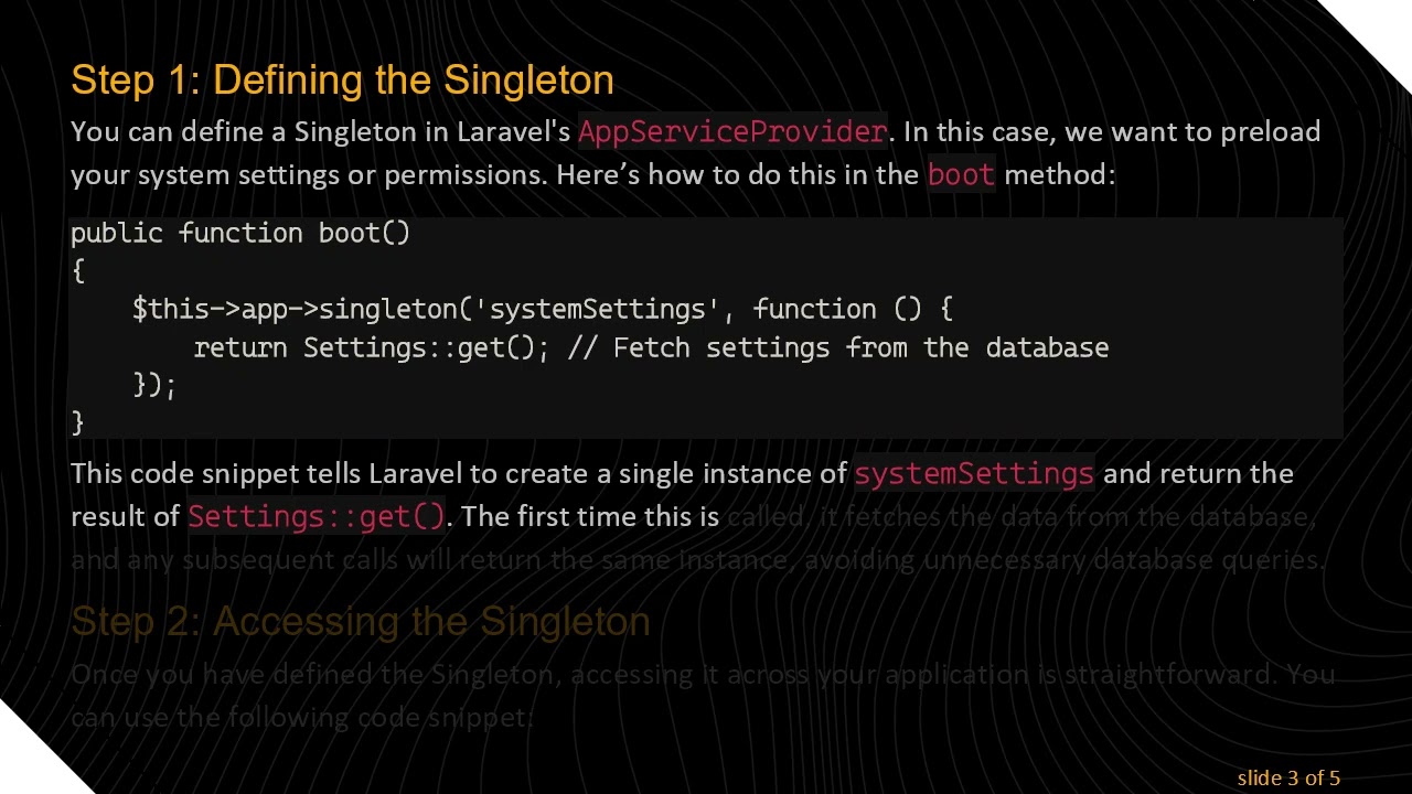 Preloading Records in Laravel: Using Singleton for Efficient Data Access