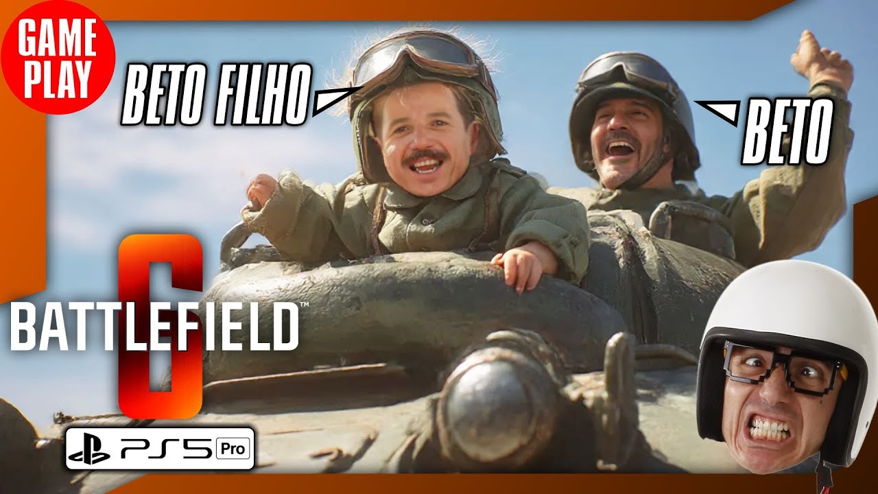 🎮🚨 DOMINGÃO METENDO BALA NO BETO FILHO 6 no  PS5 PRO  - BATTLEFIELD 6 #battlefield6