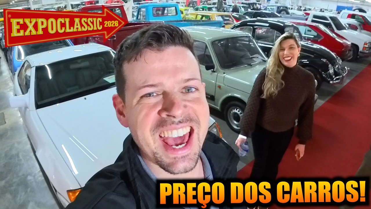 PREÇO DOS CARROS NA EXPOCLASSIC 2026!