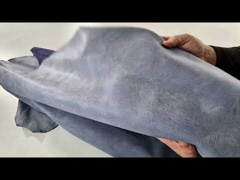 LIGHT BLUE RUSTIC LEATHER 1667