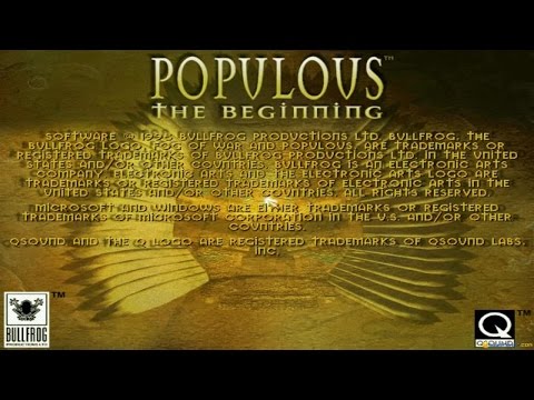 Populous 3: The Beginning gameplay (PC Game, 1998)