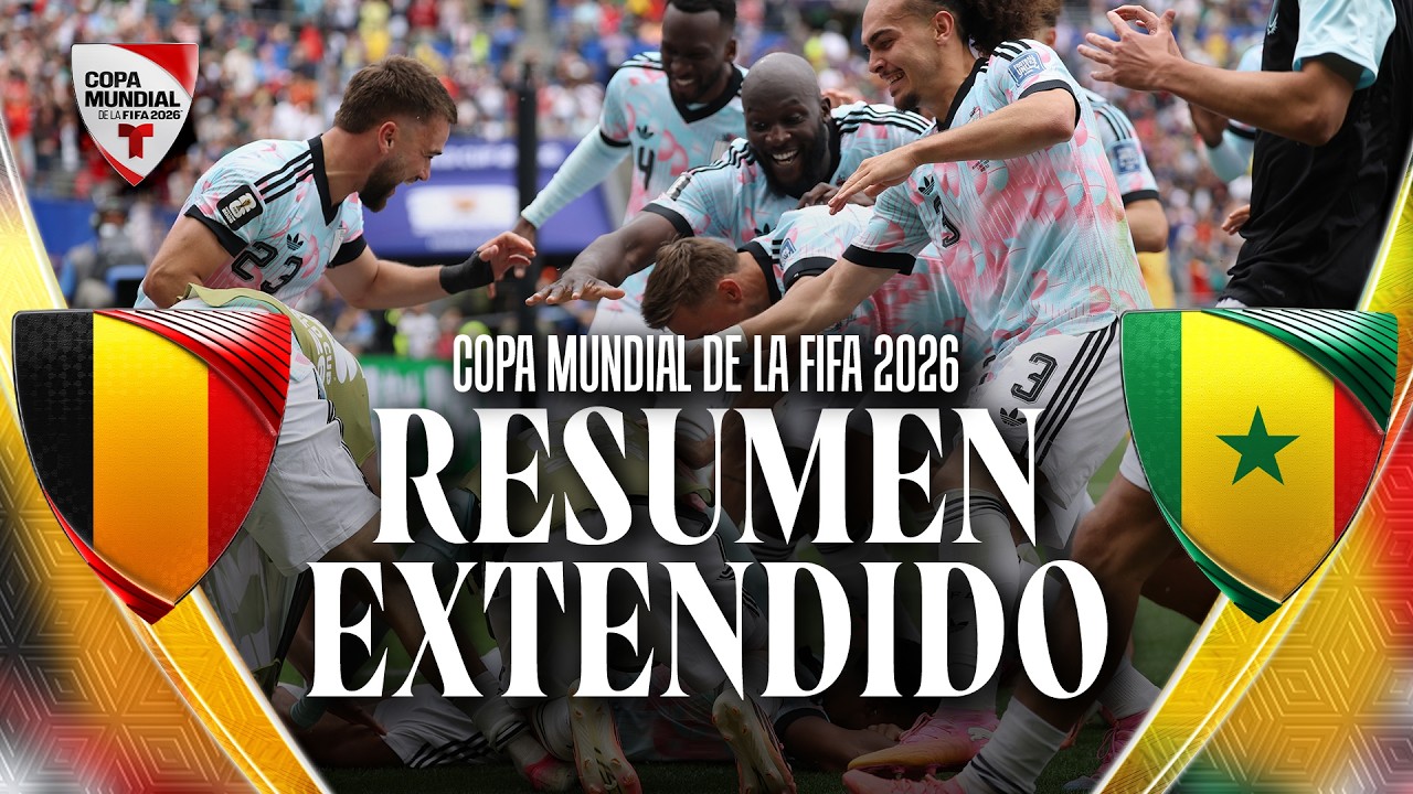 Resumen Bélgica vs Senegal