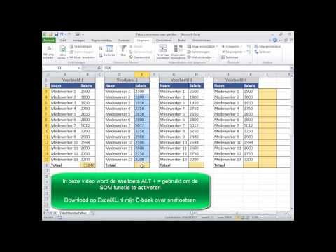 Excel - Omzetten van tekst getallen naar getallen - ExcelXL.nl trainingen en workshops