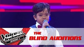 Download lagu Michael 'Nella Fantasia' | The Blind Auditions | The Voice Kids Indonesia Season 2 GTV 2017 mp3