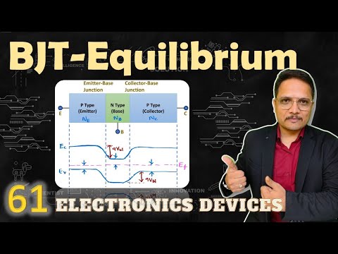 BJT parameters under Equilibrium (Basics, Symbols, Structure, Parameters & Energy Band Diagram)