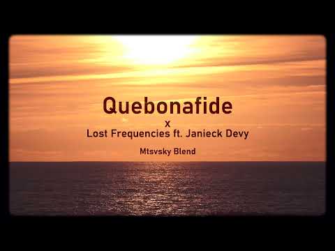 Quebonafide x Lost Frequencies ft. Janieck Devy - Pijmy wino