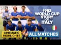 1982 World Cup Story of Italy | All Matches | Highlights & Best Moments