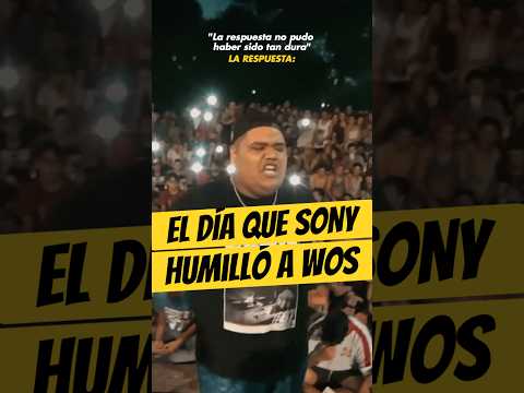 El día que WOS fue HUMILLADO por SONY😡 #Wos #sony #freestyle #quintoescalon