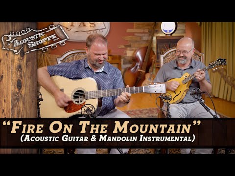 "Fire On The Mountain" | Bluegrass Cover On An Incredible Thompson Guitar!